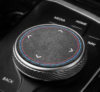 ALCANTARA MULTIMEDIA MIDDLE CONSOLE TRIM FOR F30 / F32 / F20 / F22 / F23 / F10 / G20 / G22 / G42 BMW 3 / 4 / 5 Series