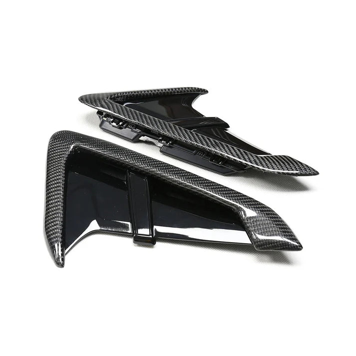 EXTERIOR CARBON FIBER AIR VENTS FOR G01 / G02 / F97 / F98 BMW X3 / X4 / X3M /