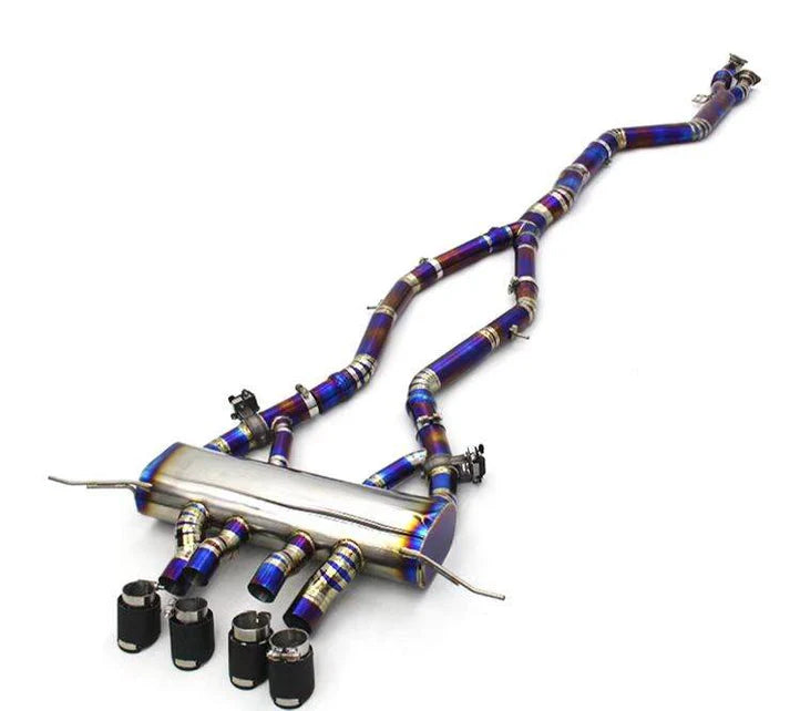 RCWPerformance Titanium / Stainless Valved M Performance Exhaust for G80 / G82 BMW M3 M4