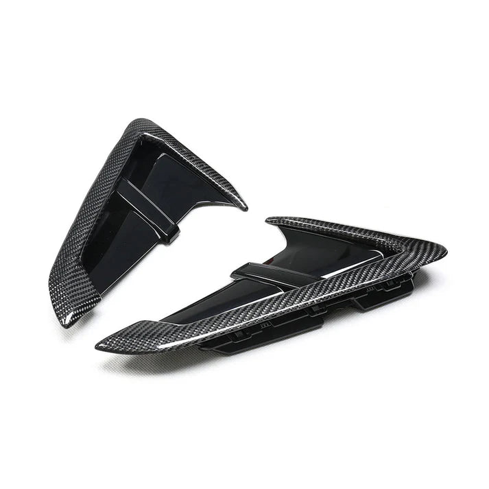 EXTERIOR CARBON FIBER AIR VENTS FOR G01 / G02 / F97 / F98 BMW X3 / X4 / X3M /