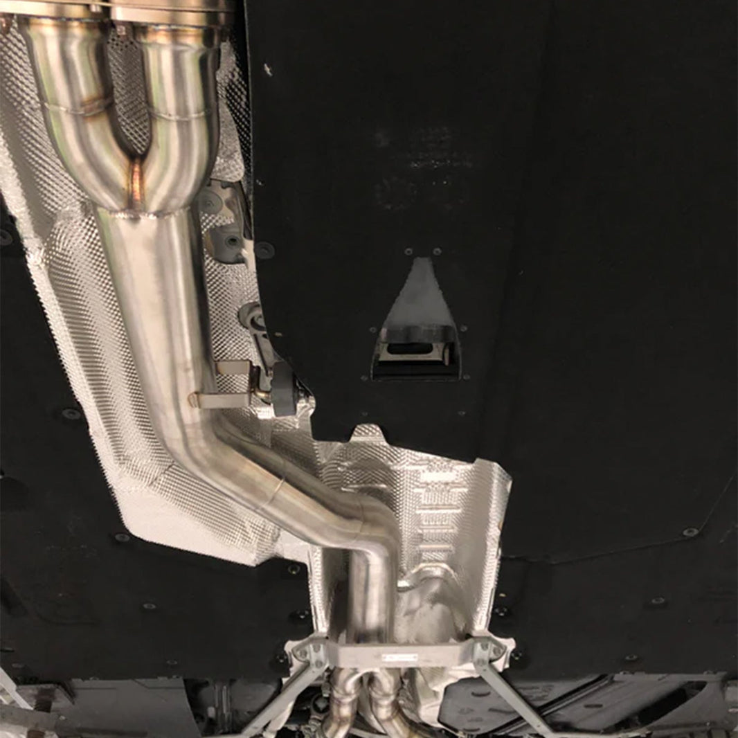 Active Autowerke BMW F87 M2 Competition Exhaust Single Midpipe (Non Resonated)