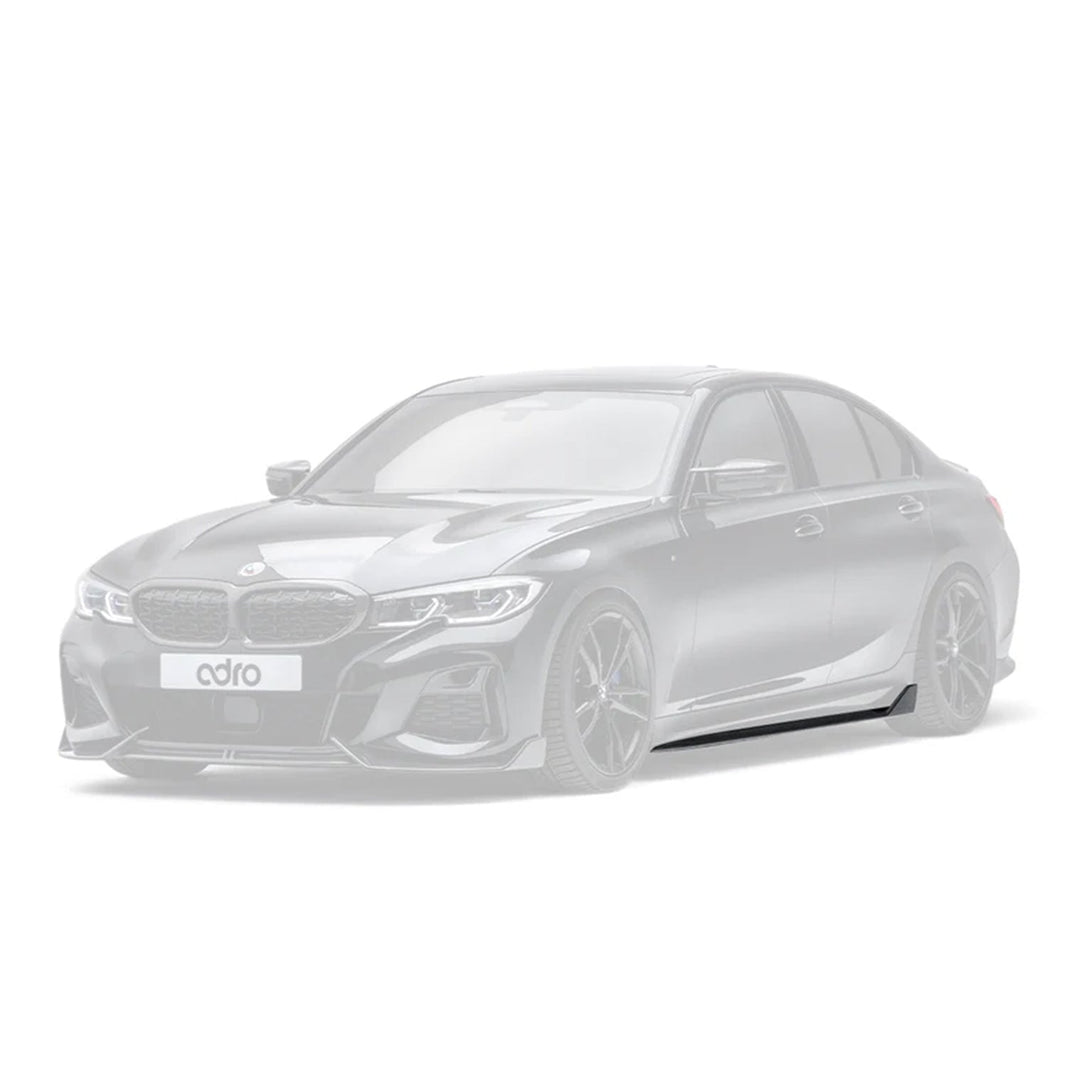 Adro Inc BMW G20/G21 M340i & M340d Gloss Carbon Fibre Side Skirts
