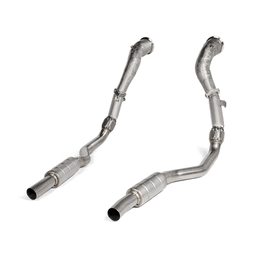 Akrapovic Audi C8 Stainless Steel Downpipe & Link Pipe (RS6 Avant & RS7 Sportback)