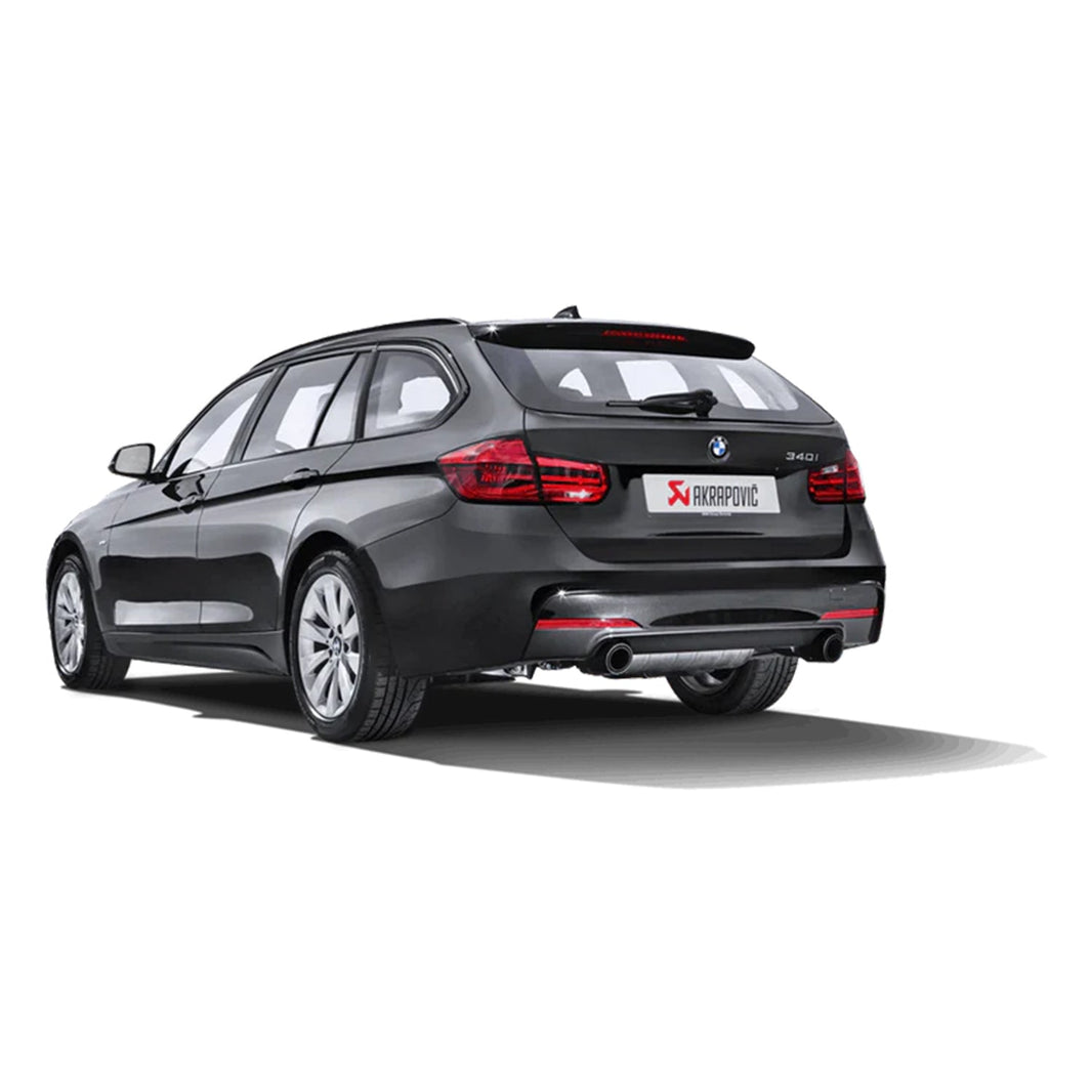 Akrapovic BMW F30 340i & F32 440i Cat Back Exhaust System (Evolution Line In Stainless Steel)