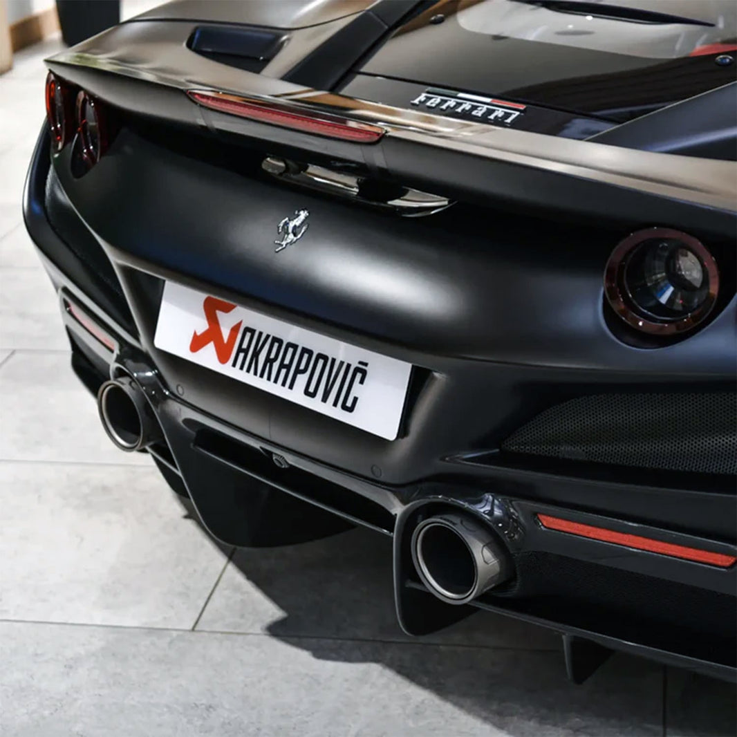 Akrapovic Ferrari F8 Tributo & Spyder Evolution Line Titanium Exhaust System