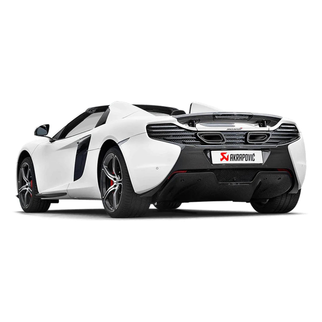 Akrapovic McLaren 650S Coupe & Spyder Slip On Line Titanium Exhaust System
