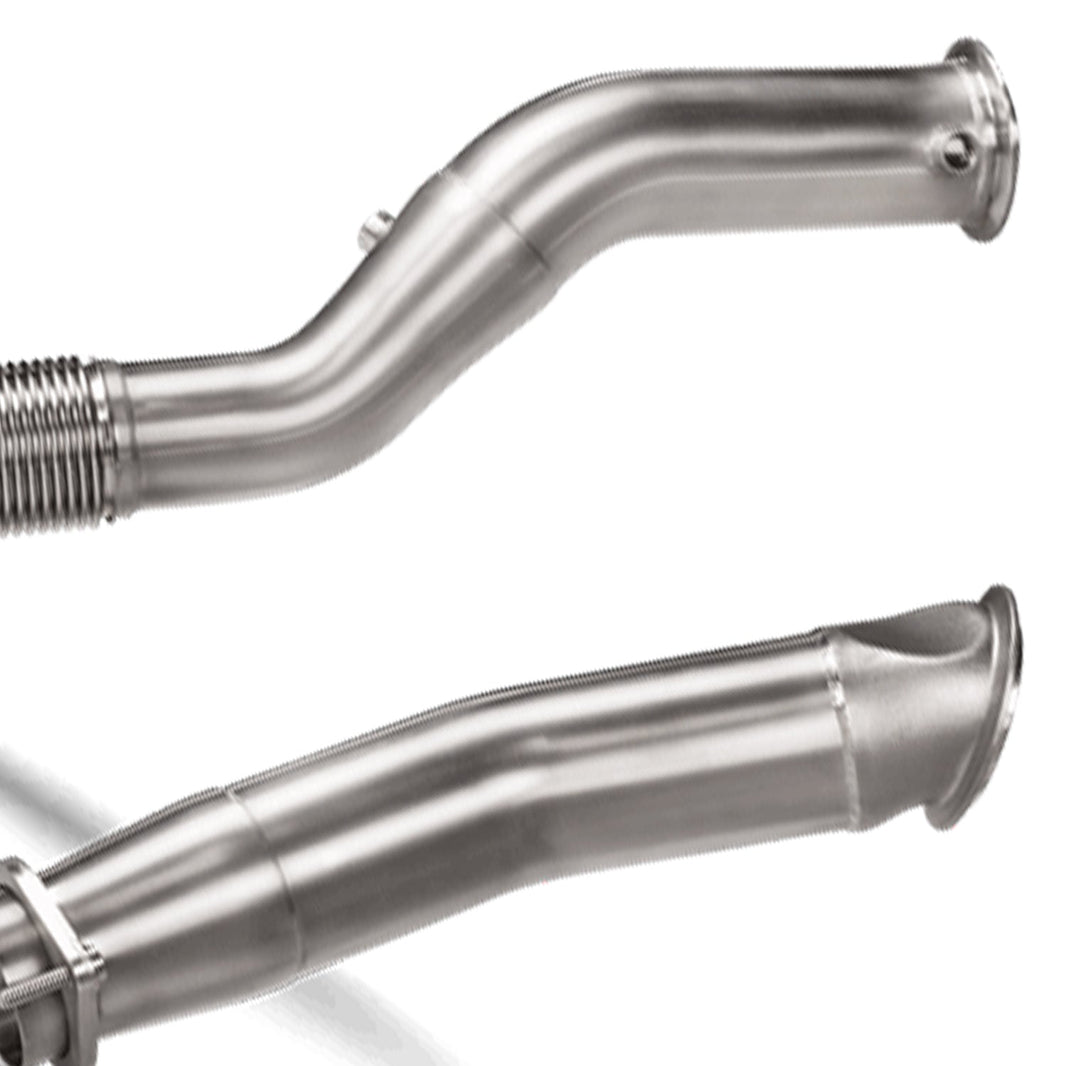 Akrapovic BMW M3/M4 Catless Downpipes In Titanium (G80/G81/G82/G83)
