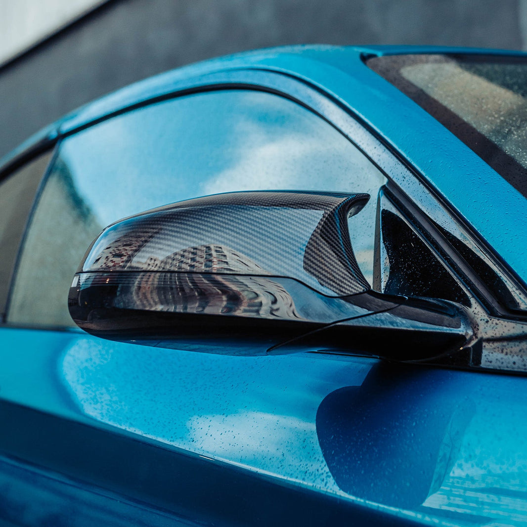 MHC+ BMW M3/M4/M2 Competition RHD Wing Mirror Covers In Pre Preg Carbon Fibre (F80/F82/F83/F87)