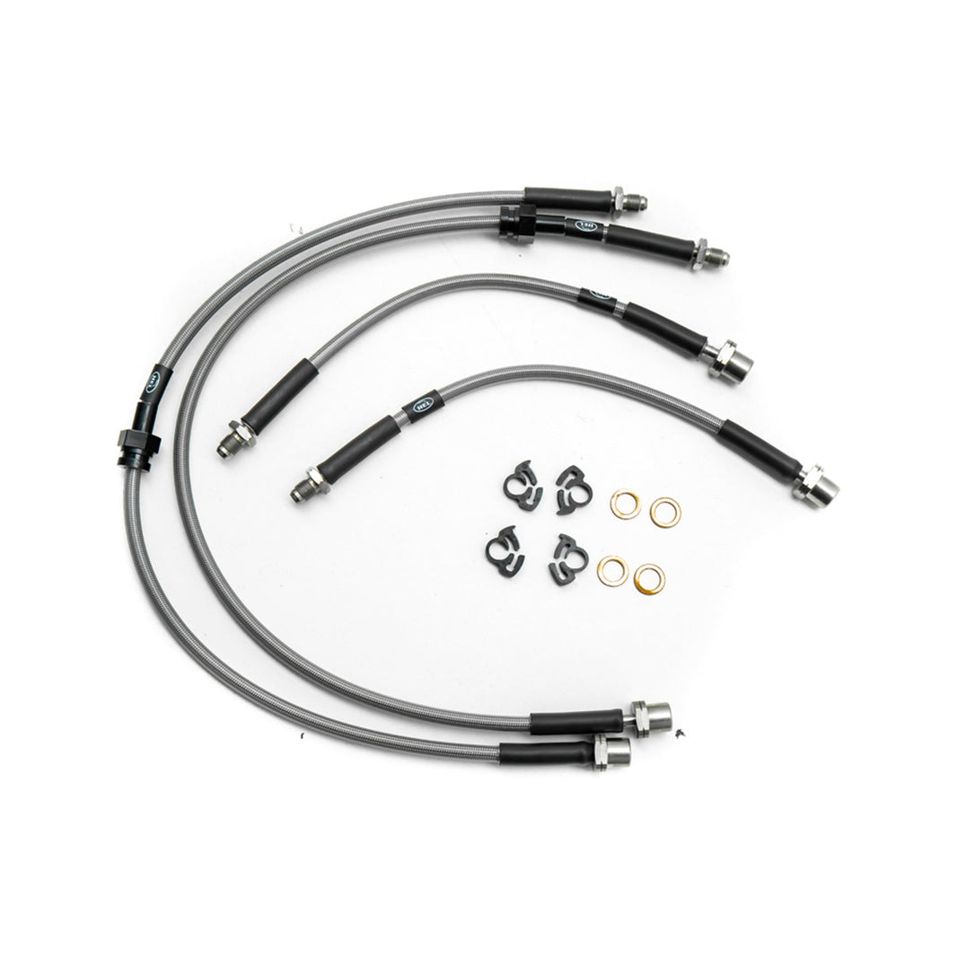HEL BMW E90, E92 & E93 3 Series M Sport Stainless Steel Front & Rear Braided Brake Lines