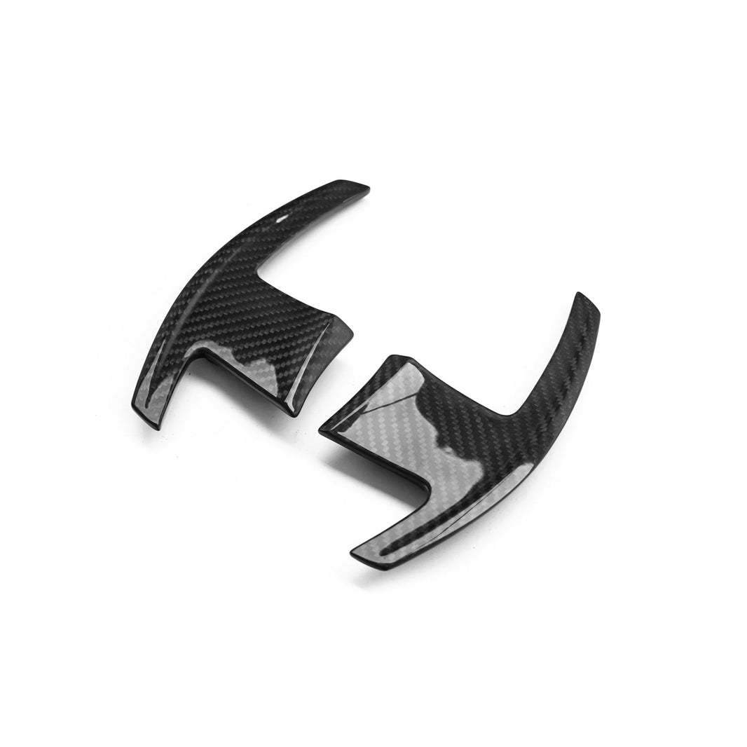 SHFT BMW G Series Automatic Paddle Shifters In Gloss/Matte Carbon Fibre