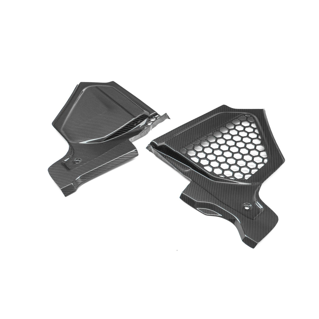 BMW G80 M3, G82 M4 & G87 M2 Engine Bay Mesh Covers In Carbon Fibre