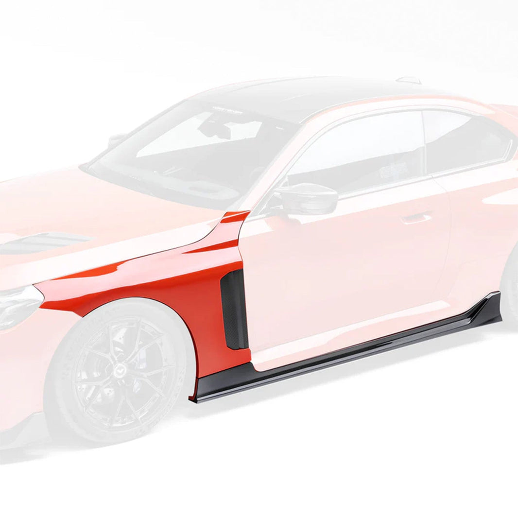 Vorsteiner BMW M2 G87 VRS Aero Vented Fenders With Side Skirts In Pre Preg Carbon Fibre (G87)