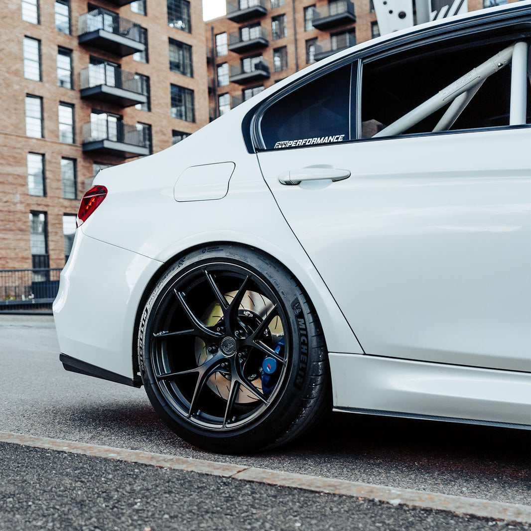 Bola FP2 19" Forged Alloy Wheels In Satin Black - Wider Rear