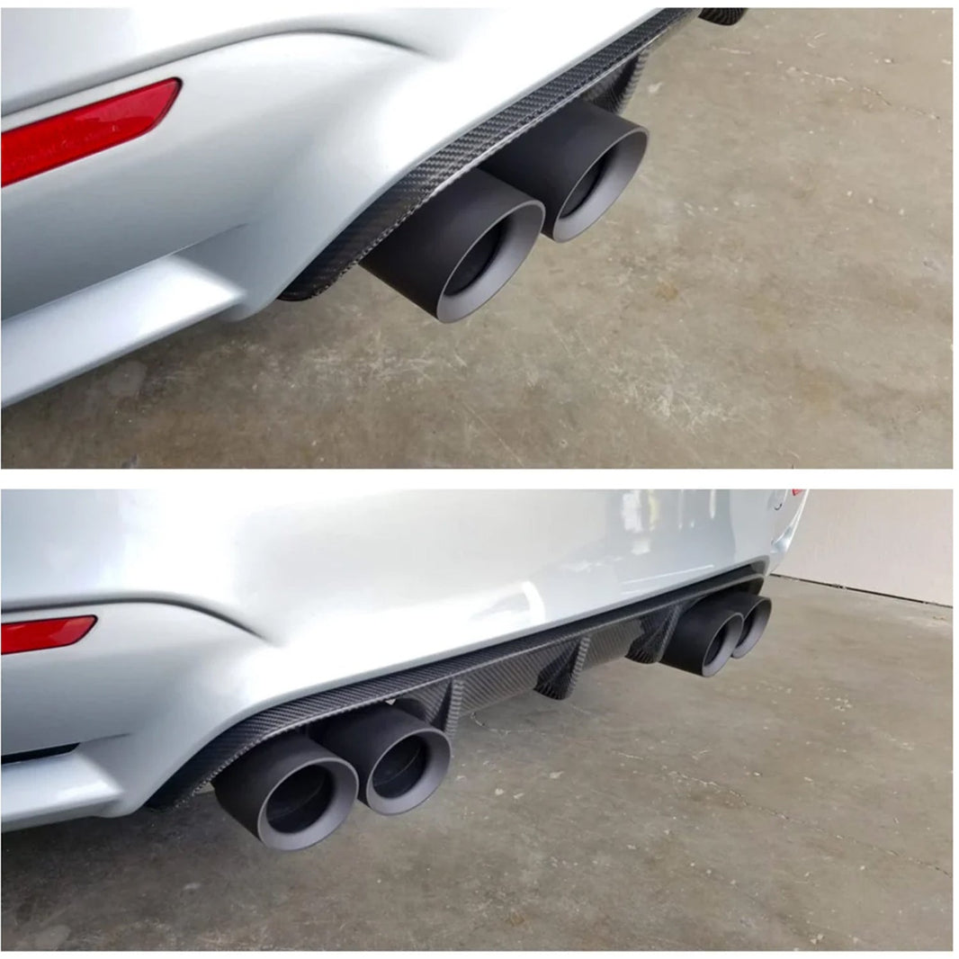 Burger Motorsports BMW M3/M4/M2 Competition Angle Cut Billet Exhaust Tips (F80/F82/F83/F87)