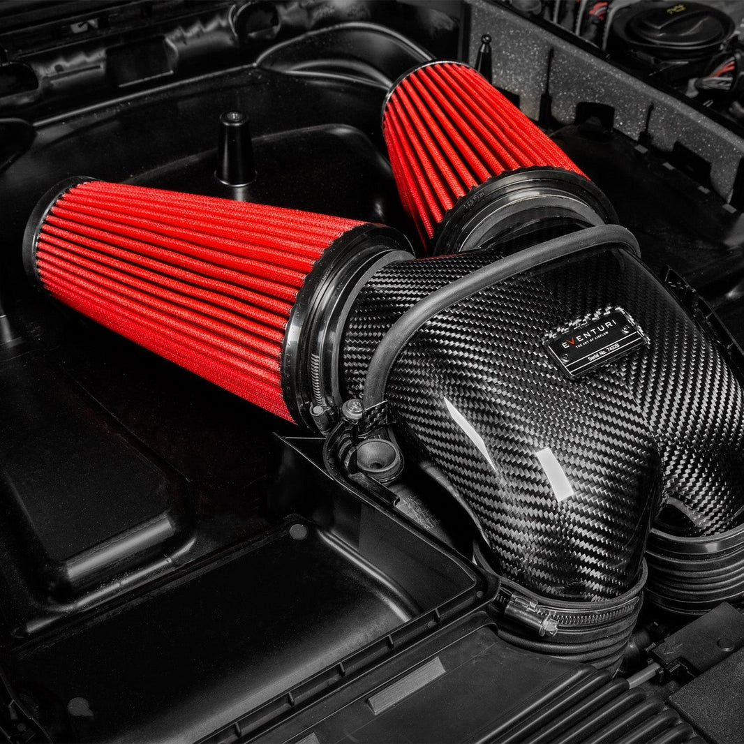 Eventuri Audi Bentley Lamborghini Porsche Carbon Fibre Intake System (RSQ8, Urus, Cayenne Turbo & Bentayga)