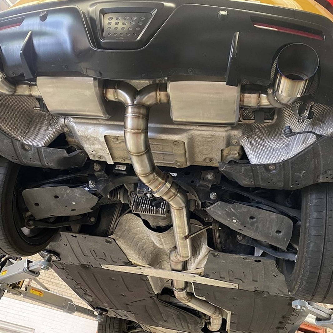 Garage Whifbitz Toyota Supra 3.5" Stainless Steel Exhaust (A90)