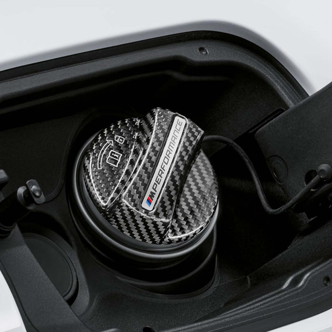 Genuine BMW M Performance Carbon Fibre Fuel Filler Cap Cover 16112472988