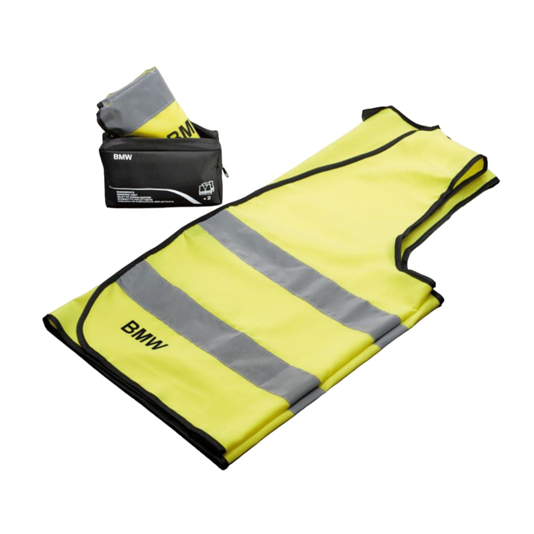 Genuine BMW OEM Reflective High Visibility Vest (Pair) 82262288693