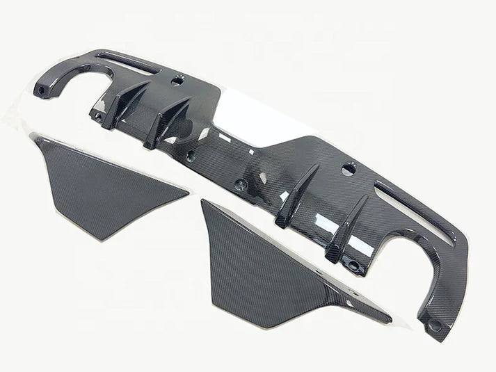 Carbon Fiber Rear Diffuser for A90 / A91 Toyota Supra MK5 w/ Canards