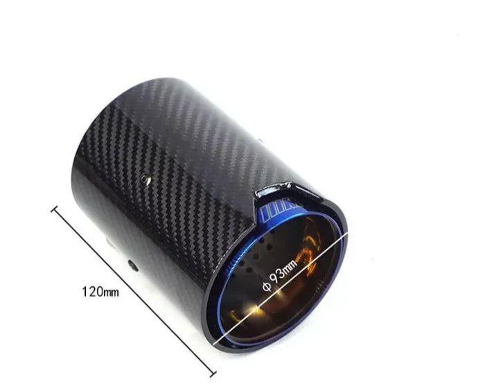 M Performance Style Burnt Style Exhaust Tips for F80 / F82 / F87