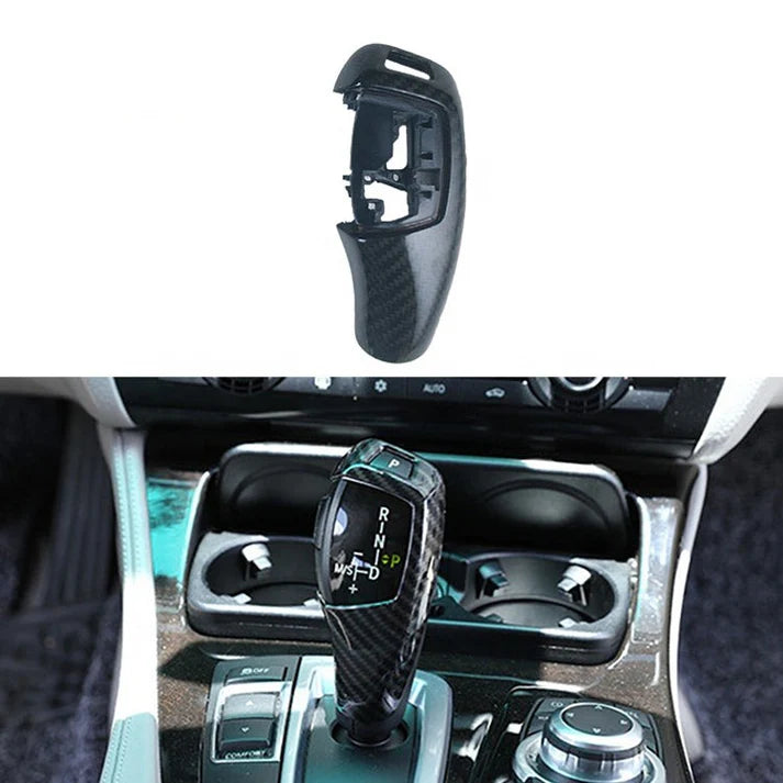 Carbon Fiber Shift Knob Trim for F10 5 Series BMW
