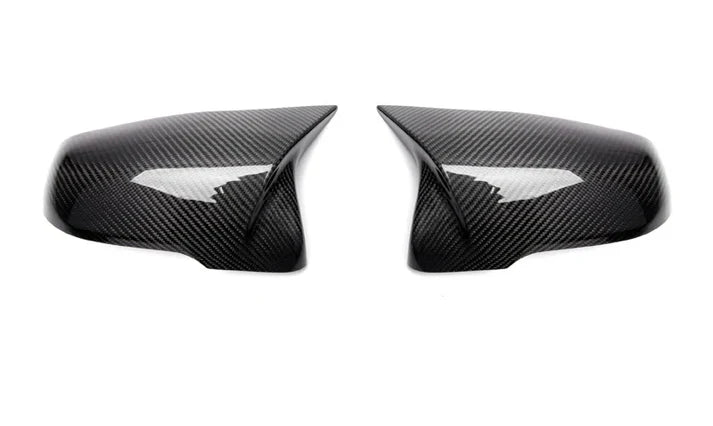 M Style Carbon Fiber Mirror Caps for A90 / A91 Toyota Supra MK5