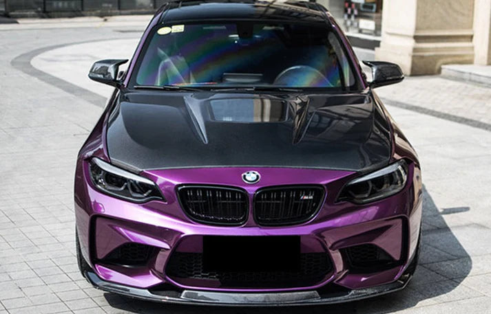 MTC Style Carbon Fiber Front Lip for F87 BMW M2