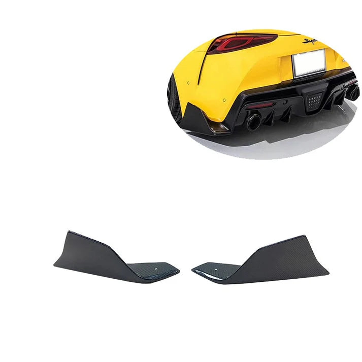 Carbon Fiber Rear Canards for A90 / A91 Toyota Supra MK5