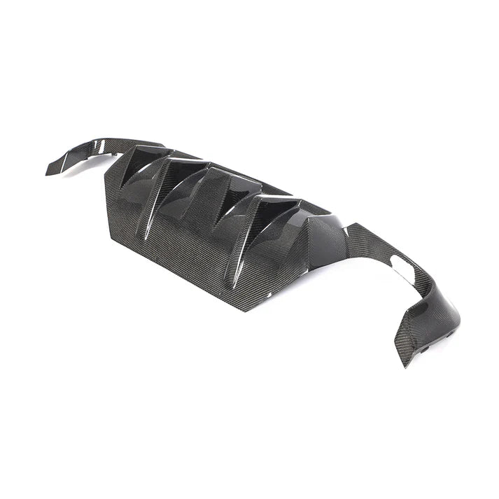 Carbon Fiber LED Brake Light Rear Diffuser for F10 / F18 BMW M5 528i 530i 535i 550i w/ M Sport Bumper