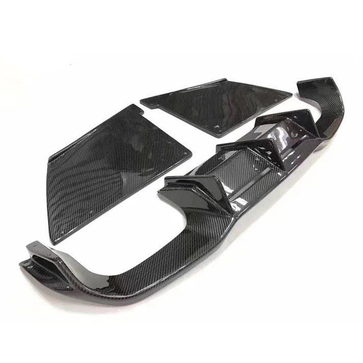 MTC Style Carbon Fiber Rear Diffuser for F87 BMW M2