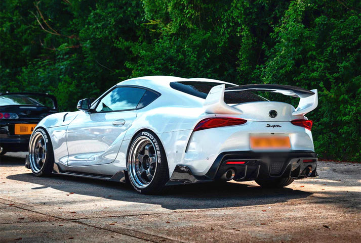 Carbon Fiber Rear Diffuser for A90 / A91 Toyota Supra MK5 w/ Canards