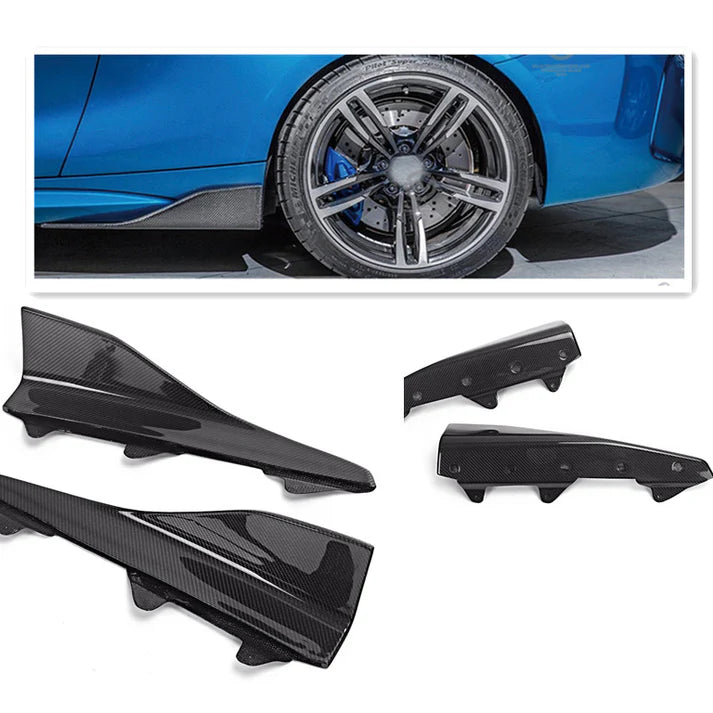 M Performance Style Carbon Fiber Side Skirts for F87 BMW M2