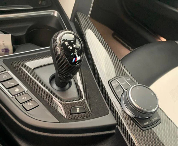 Carbon Fiber Shifter and Base Trim for F80 / F82 / F87 M2 M3 M4 BMW