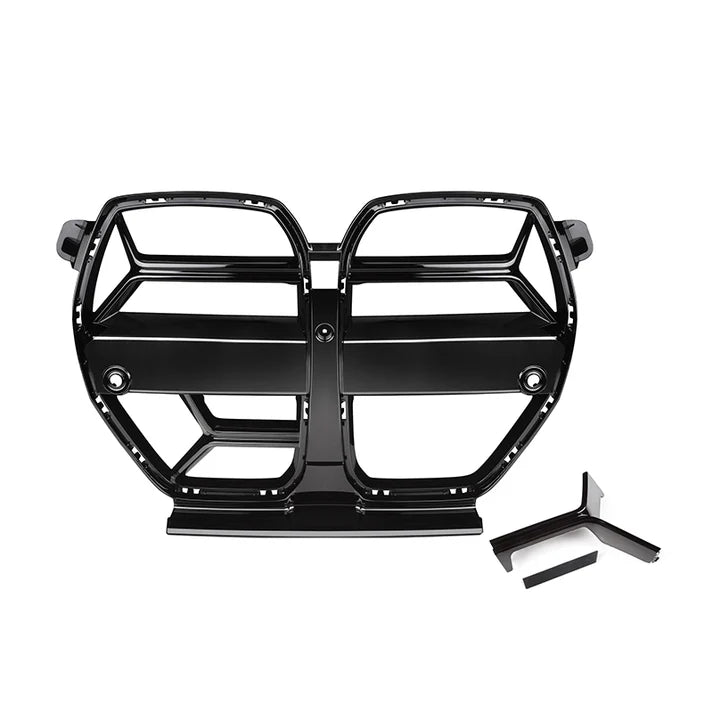 CSL Style ABS Plastic Gloss Black Grille for G80 / G82 / G83 BMW M3 / M4