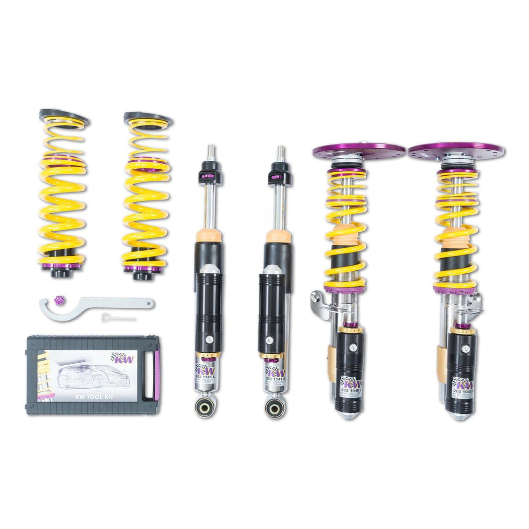 KW BMW M2 Clubsport V4 Coilover Kit (F87) with 3-Way Adjustment