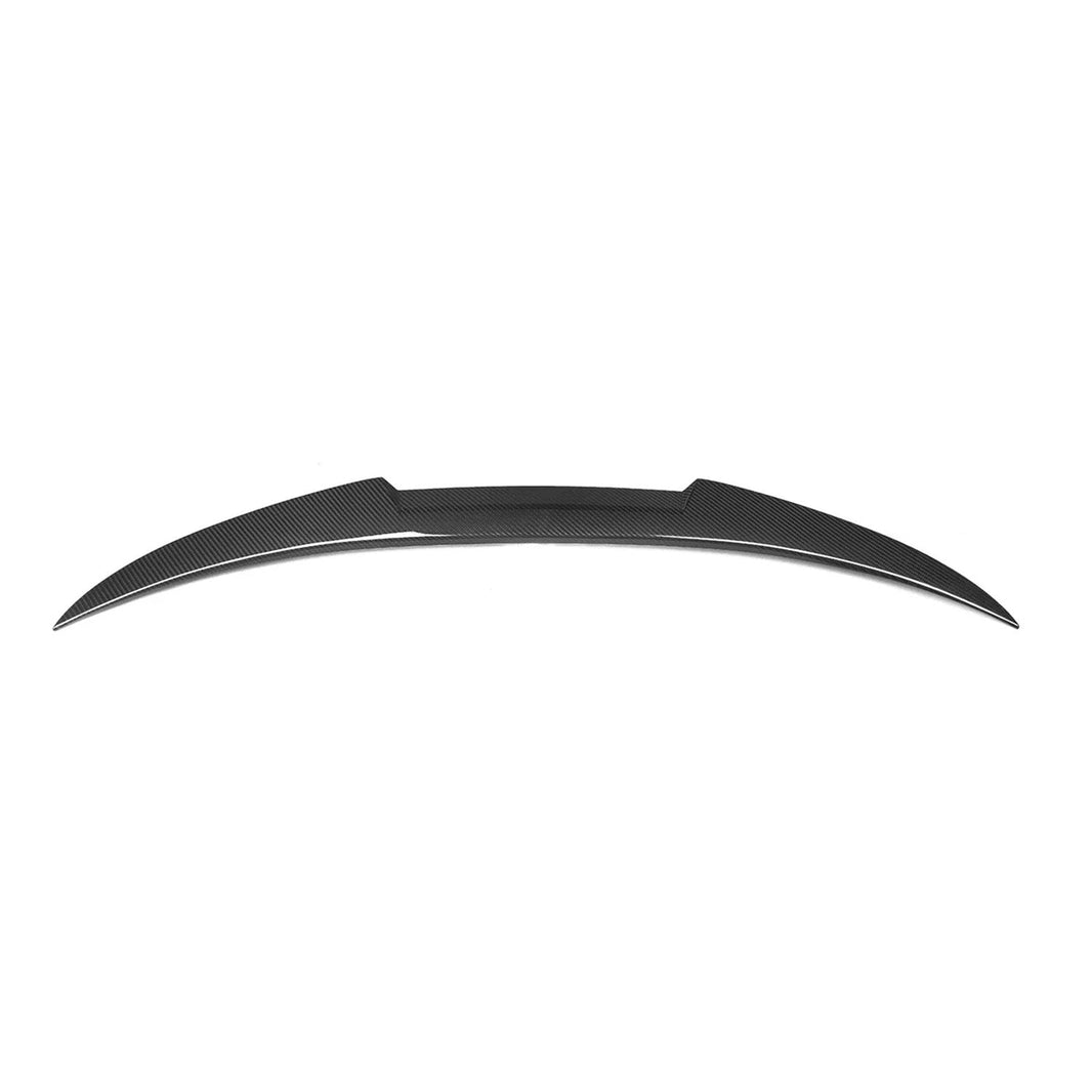 MHC BMW F33 4 Series Cabriolet M4 Style Rear Spoiler In Gloss Carbon Fibre