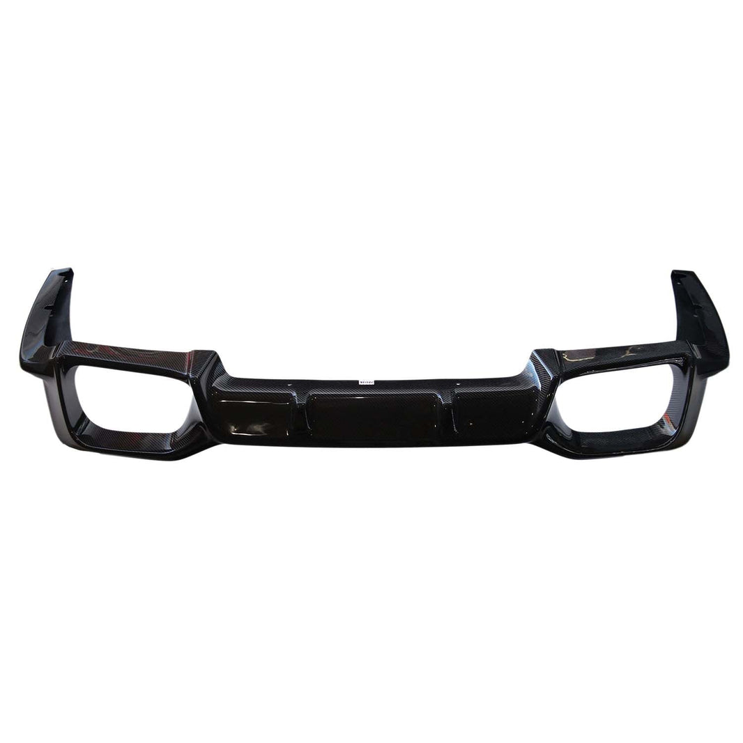 MHC BMW X4M Aggressive Style Rear Diffuser In Gloss Carbon Fibre (F98)