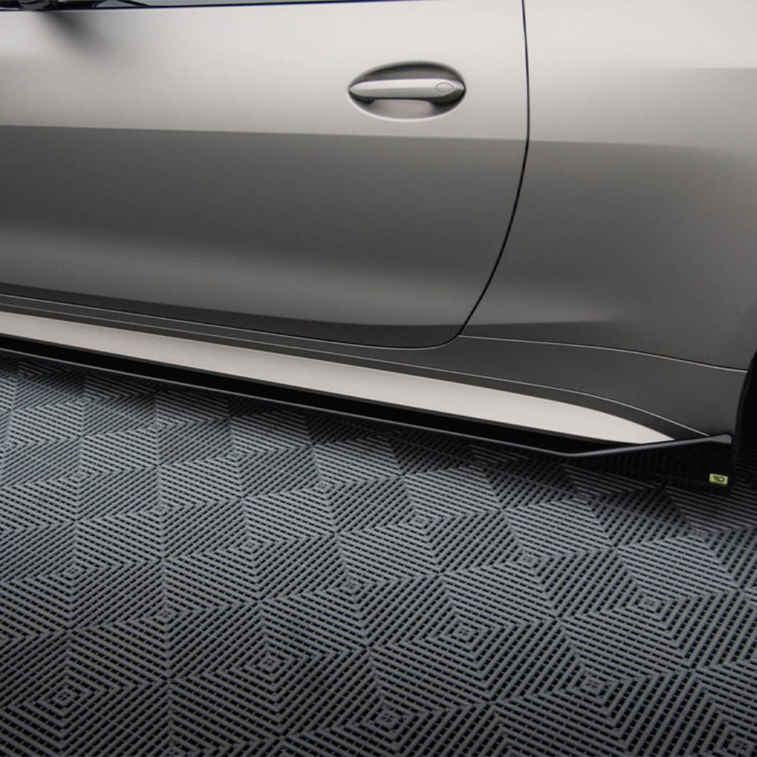 Maxton Design BMW M4 V3 CSL Look Side Skirt In Gloss Black (G82/G83)