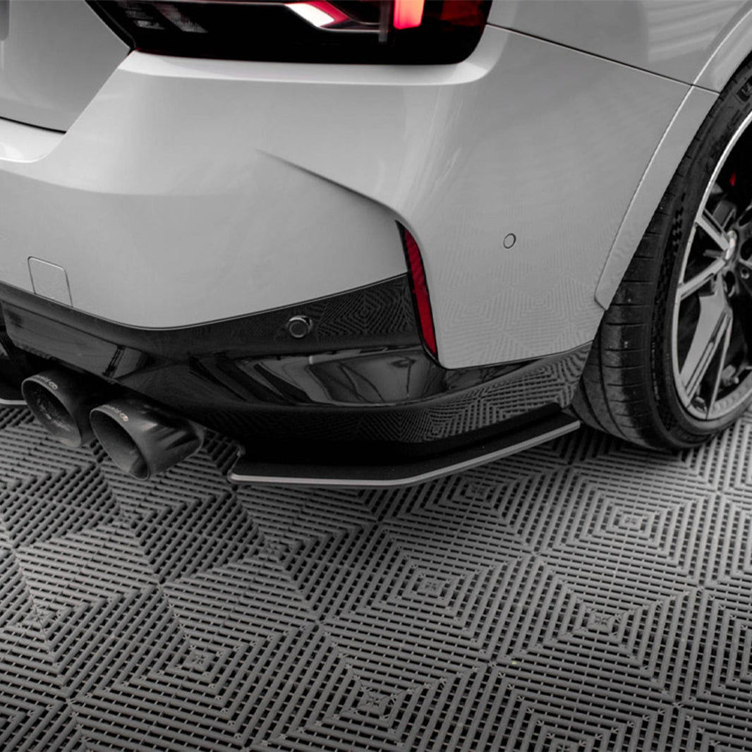 Maxton Design BMW M240i/2 Series Street Pro Rear Side Splitters In Black (G42)