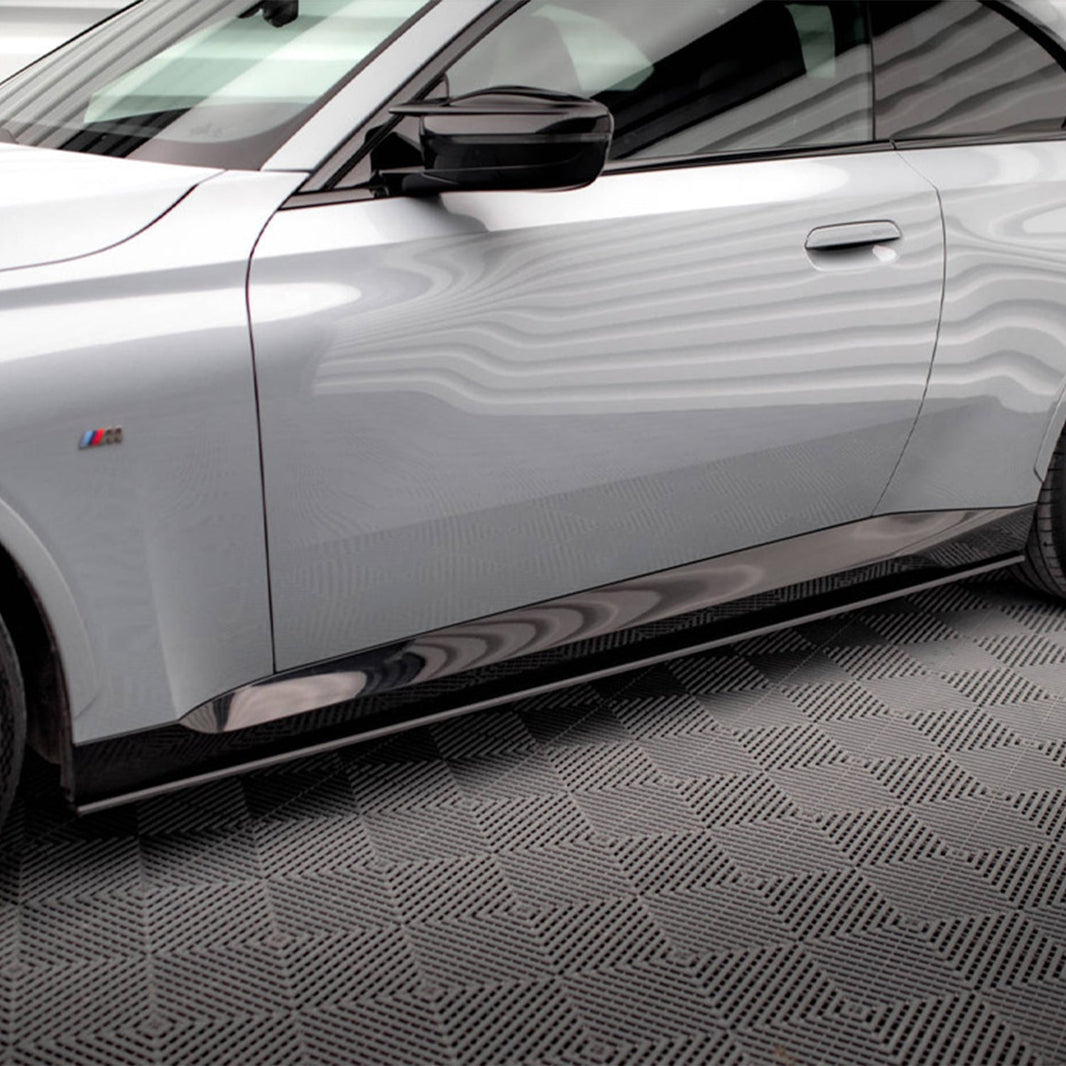 Maxton Design BMW M240i/2 Series Street Pro Side Skirts In Black (G42)