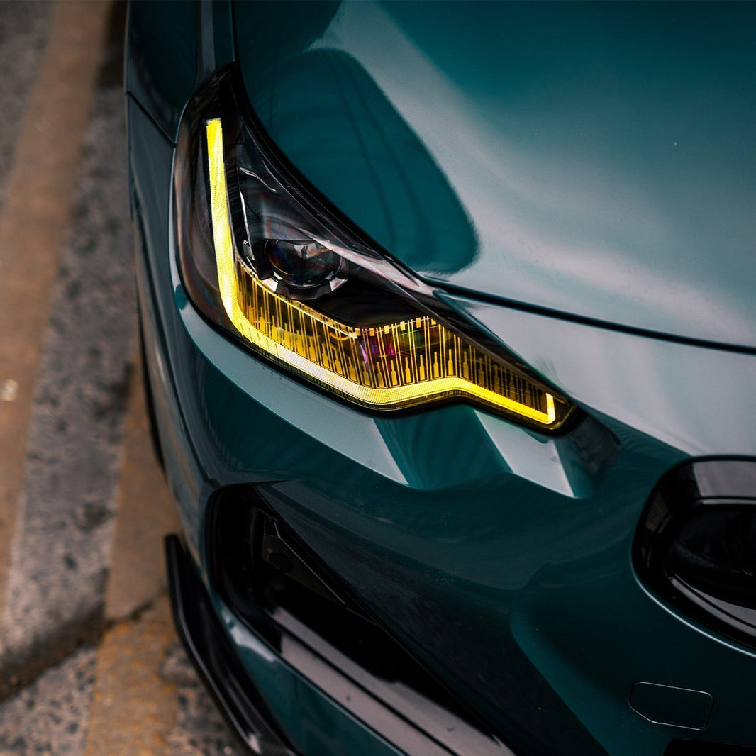 Motorsport+ BMW M2/M240i CSL Yellow Daytime Running Lights LED Module Set (G87/G42)