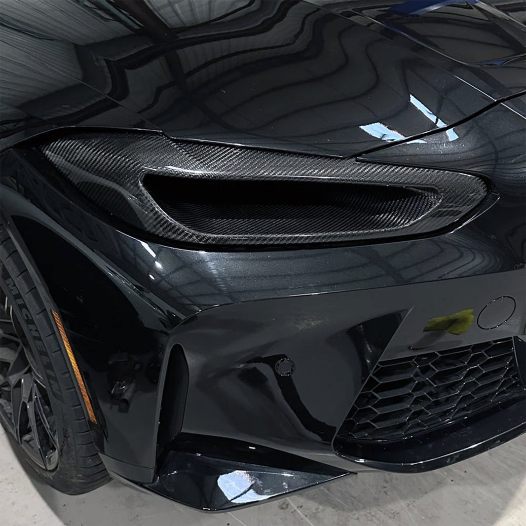 Project Gamma BMW G80/G81 M3 & G82/G83 M4 Carbon Fibre Headlight Delete Intake Duct