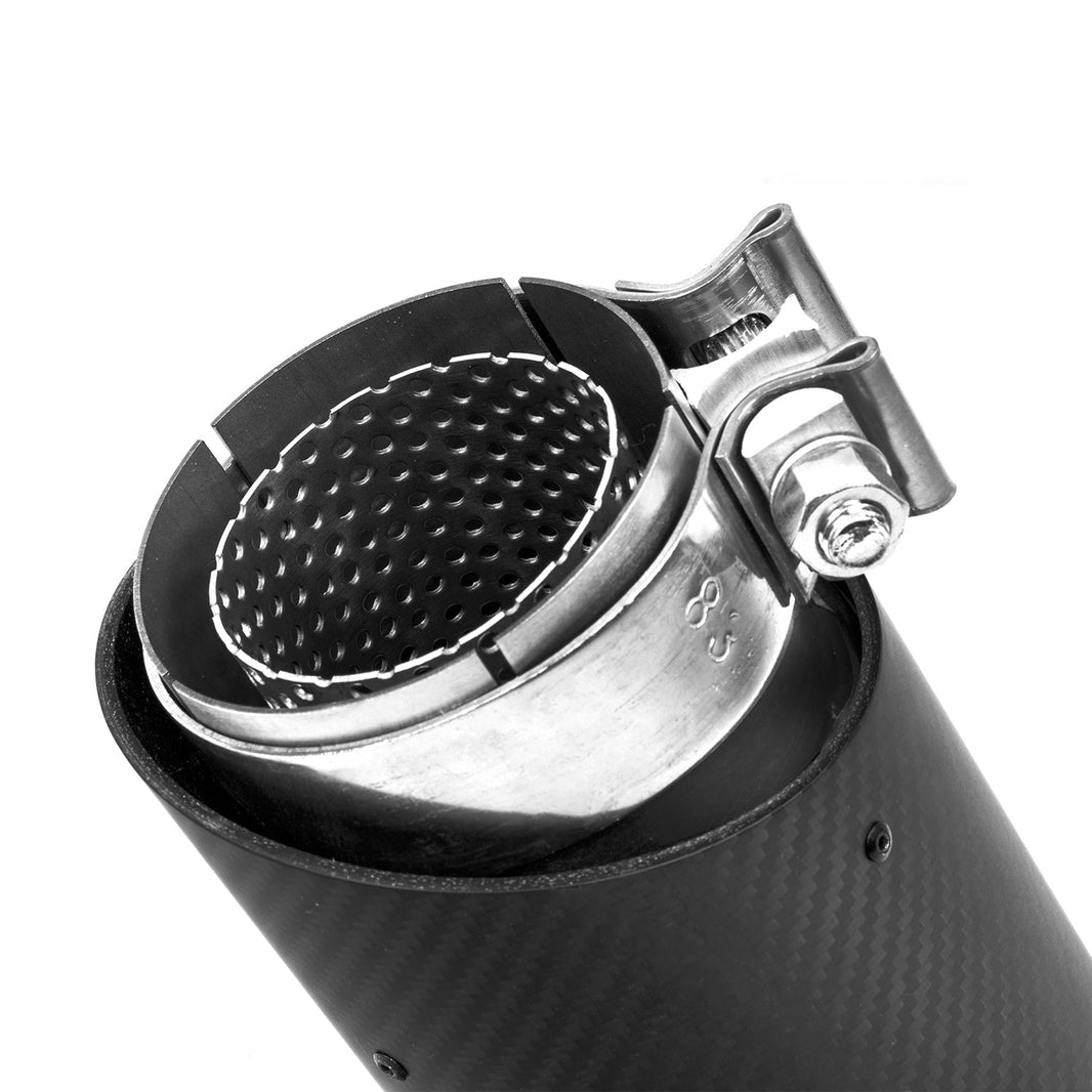 R44 BMW G90 & G99 M5 Carbon Fibre Exhaust Tips Set