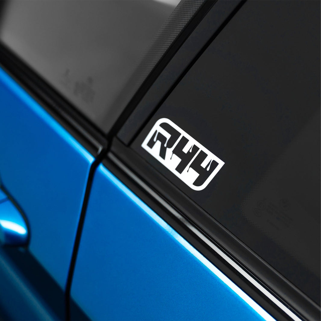 R44 Performance Square 'Drip' Sticker