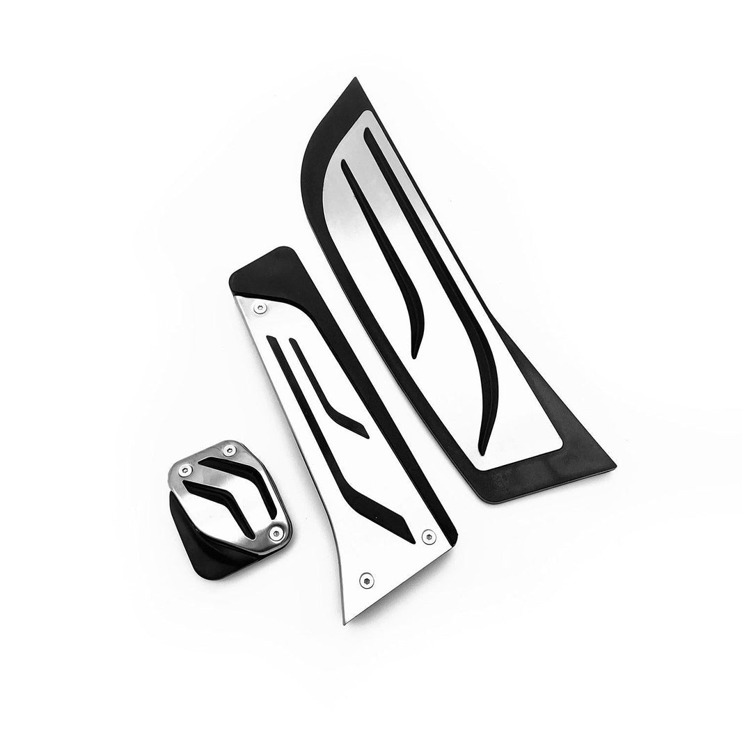 SHFT BMW F Series Pedal Covers In Stainless Steel (Automatic Only)