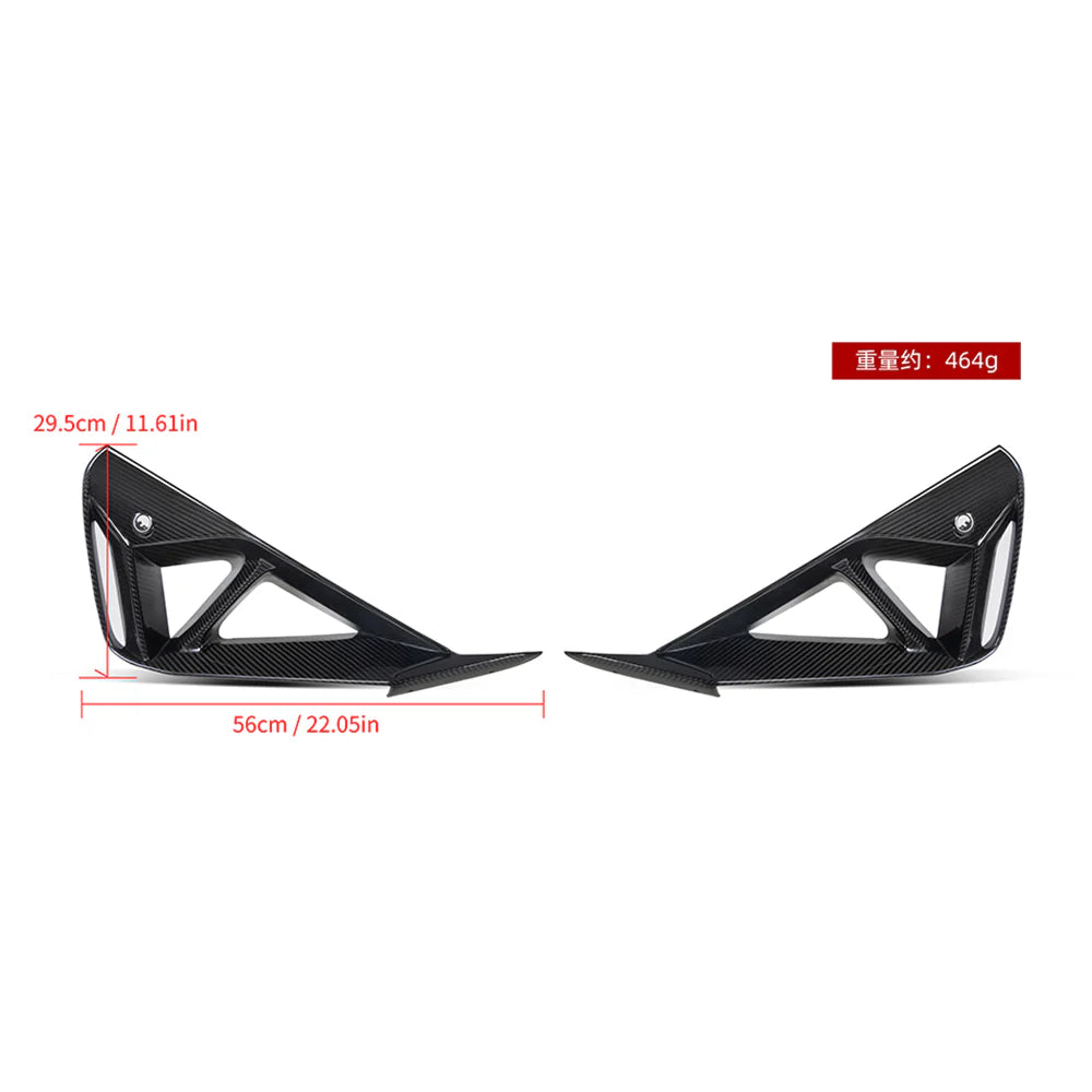 SOOQOO BMW G42 Prepreg Carbon Fiber Front Vent