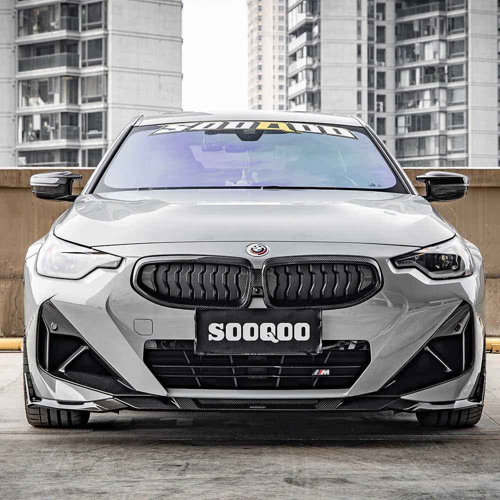 SOOQOO BMW G42 Prepreg Carbon Fiber Front Lip