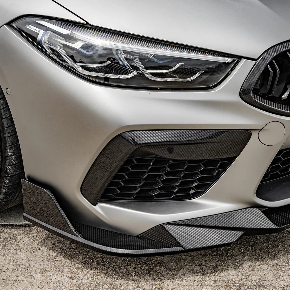 SOOQOO BMW M8 F91 F92 F93 Carbon Fiber Front Lip
