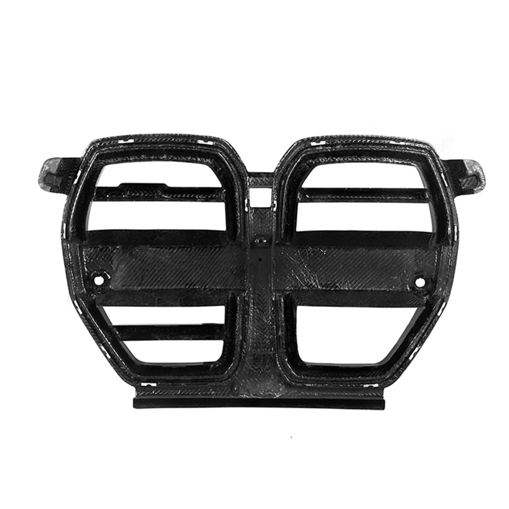 SOOQOO BMW M3 G80 G81 M4 G82 G83 Prepreg Carbon Fiber SQ-V Front Grill With ACC