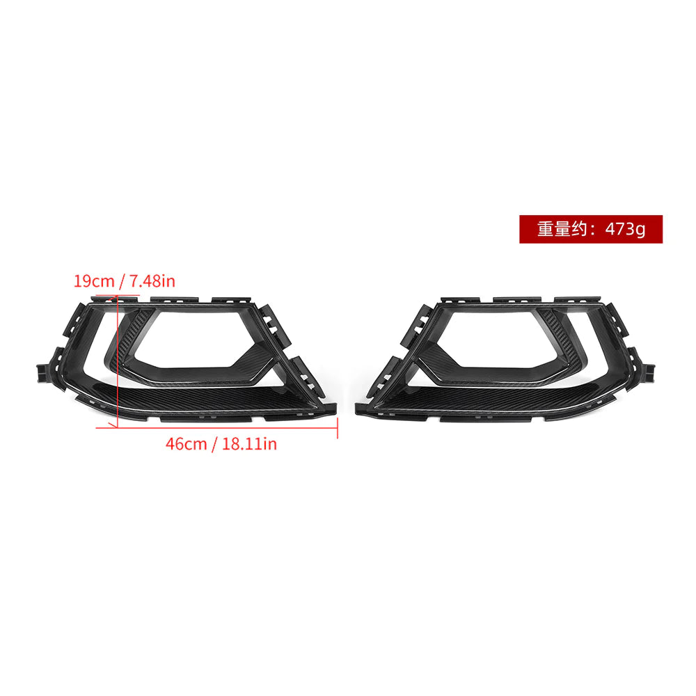 SOOQOO BMW M3 G80 M4 G82 Carbon Fiber Front Duct